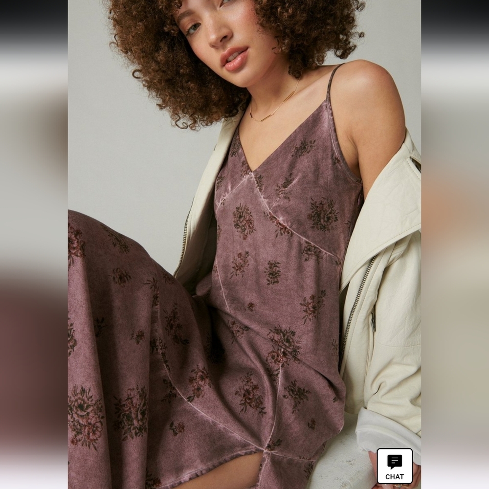 NWT Lucky Brand Slip Midi Dress